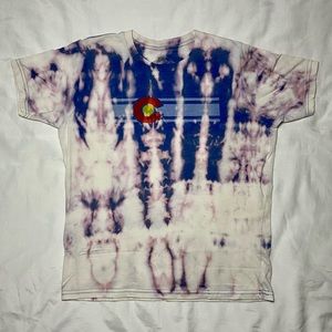 Bleach Dyed Colorado Tee